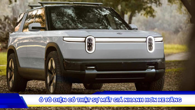 Ô tô điện có thật sự mất giá nhanh hơn xe xăng?